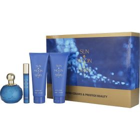 SUN MOON STARS by Karl Lagerfeld EDT SPRAY 3.4 OZ & BODY LOTION 3.4 OZ & SHOWER GEL 3.4 OZ & MINI