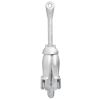 Folding Anchor with Rope Silver 3.3 lb Malleable Iron