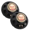 5 Core 5" Inch Mid Range Speaker System for Car 2 Pack Black Pro Series 200W Speakers 4 Ohm, 20W RMS and 30 oz Magnet Car Replacement Speakers - CS-05