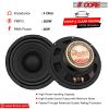 5 Core 5" Inch Mid Range Speaker System for Car 2 Pack Black Pro Series 200W Speakers 4 Ohm, 20W RMS and 30 oz Magnet Car Replacement Speakers - CS-05