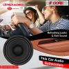 5 Core 5" Inch Mid Range Speaker System for Car 2 Pack Black Pro Series 200W Speakers 4 Ohm, 20W RMS and 30 oz Magnet Car Replacement Speakers - CS-05