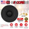 5 Core 5" Inch Mid Range Speaker System for Car 2 Pack Black Pro Series 200W Speakers 4 Ohm, 20W RMS and 30 oz Magnet Car Replacement Speakers - CS-05