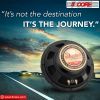 5 Core 5" Inch Mid Range Speaker System for Car 2 Pack Black Pro Series 200W Speakers 4 Ohm, 20W RMS and 30 oz Magnet Car Replacement Speakers - CS-05