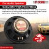 5 Core 5" Inch Mid Range Speaker System for Car 2 Pack Black Pro Series 200W Speakers 4 Ohm, 20W RMS and 30 oz Magnet Car Replacement Speakers - CS-05