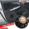 5 Core 5" Inch Mid Range Speaker System for Car 2 Pack Black Pro Series 200W Speakers 4 Ohm, 20W RMS and 30 oz Magnet Car Replacement Speakers - CS-05