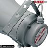 5 CORE Paging PA Horn Weatherproof 9 Inch Indoor Outdoor 20 Watt RMS 200W PMPO 8 Ohm Loud Speaker Alarm Siren Grey - UHC 150
