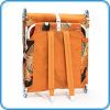 Beach Lounge Chair, Backpack Reclining Beach Chairs Lay Flat, Face Down Tanning Chair, Folding Camping Chairs Portable Camp Cot with Backpack Straps f