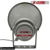 5 Core Indoor Outdoor PA Horn Circular Speaker 12 Inch 350W PMPO Loud Sound Megaphone Driver Horns w 400Hz-5KHz, 8 Ohm Waterproof Weatherproof Vehicle