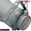 5 CORE Paging PA Horn Weatherproof 9 Inch Indoor Outdoor 20 Watt RMS 200W PMPO 8 Ohm Loud Speaker Alarm Siren Grey - UHC 150