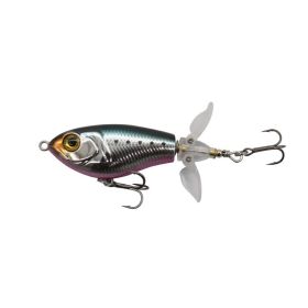 Fashion Personality Lure Floating Tossing (Option: Silver Nail Black Back-65MM)