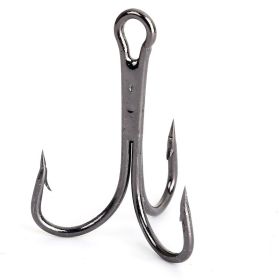 Treble Hook Anchor Hook Big Anchor Hook Barbed Fishhook (Option: Black-Specification 8)