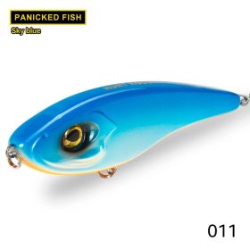 Noise Dog Bait Bionic Color Slow And Heavy Pumping Stop VMC Fishhook (Option: 011-145mm55g)